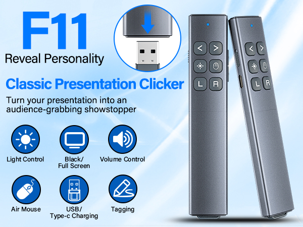 Presentation Clicker wireless presenter remote
