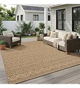 MontVoo-Outdoor Rug-Patio Rug 8x10 Polypropylene Indoor Outdoor Rug Outdoor Carpet for Patio Deck...