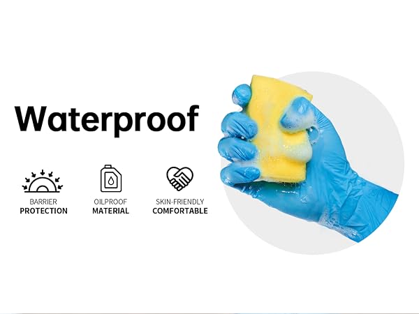 Nitrile Gloves waterproof oilproof skin friendly comfotable