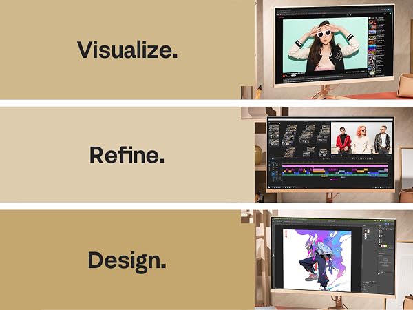 visualize. refine. design.