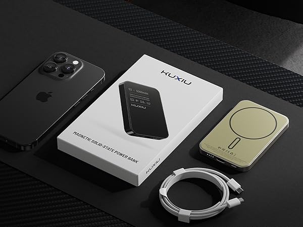 magsafe power bank magsafe portable charger magnetic power bank for apple iphone battery pack