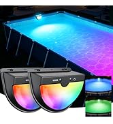 SOLAR POWERED POOL LIGHTS