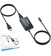 eSynic Professional eARC Audio Extractor-Only Work for HDTV ARC/eARC Ports-192KHZ ARC to Optical ...