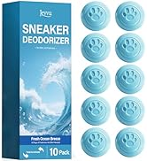 Jevvu Shoe Deodorizer Balls, 10 Pack Odor Eliminator for Shoes, Sneakers, Boots, Gym Bags and Loc...