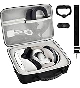 Carrying Case Compatible with Oculus Quest 2 Advanced All-in-One Virtual Reality Headset/Touch Co...