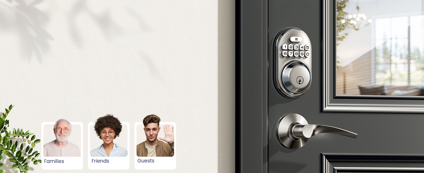 keyless entry door lock