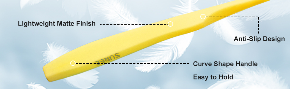 Lightweight body, Anti Slip Design, Ergonomic design handle 