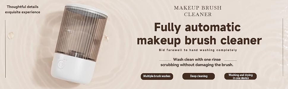 makeup brush cleaner machine