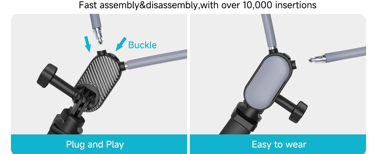fast assembly and disassembly with over 10000 insertions