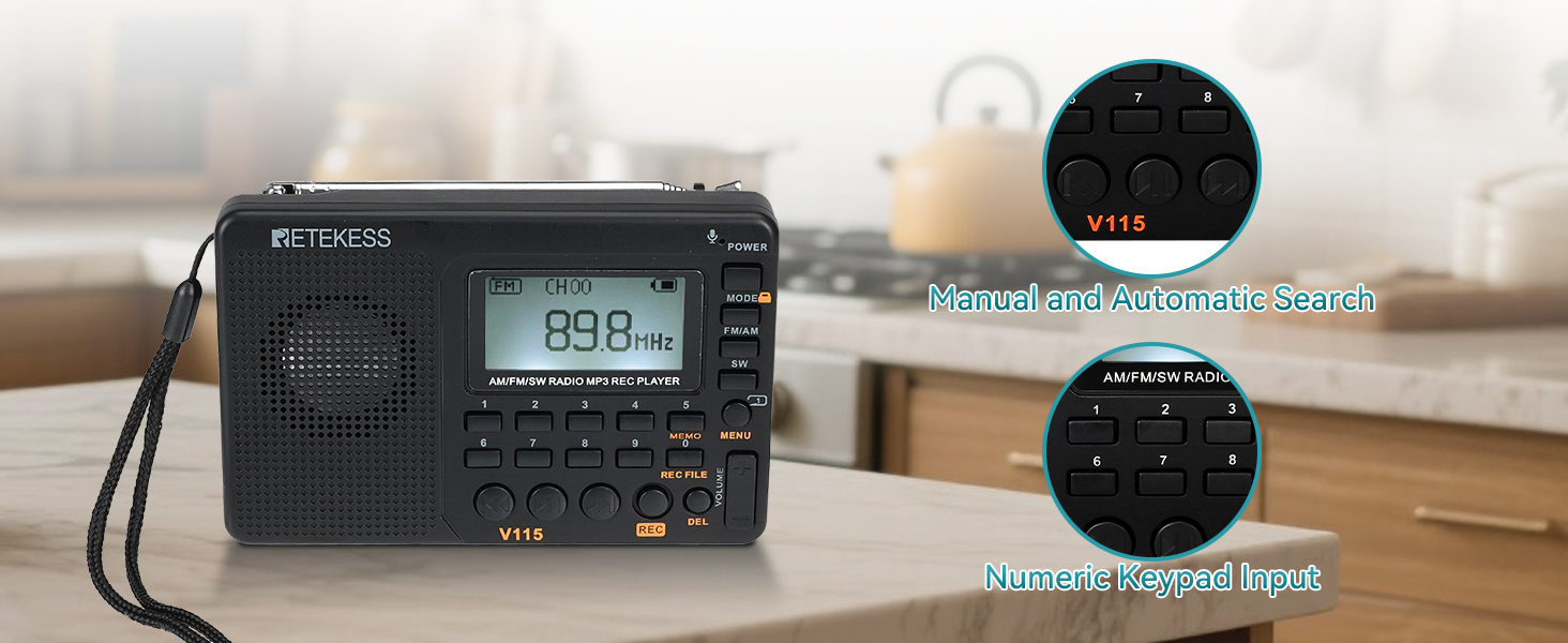 portable shortwave radio