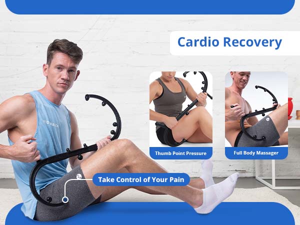 back knobber, back massage hook, massage stick for back, back bar, neck back massage,