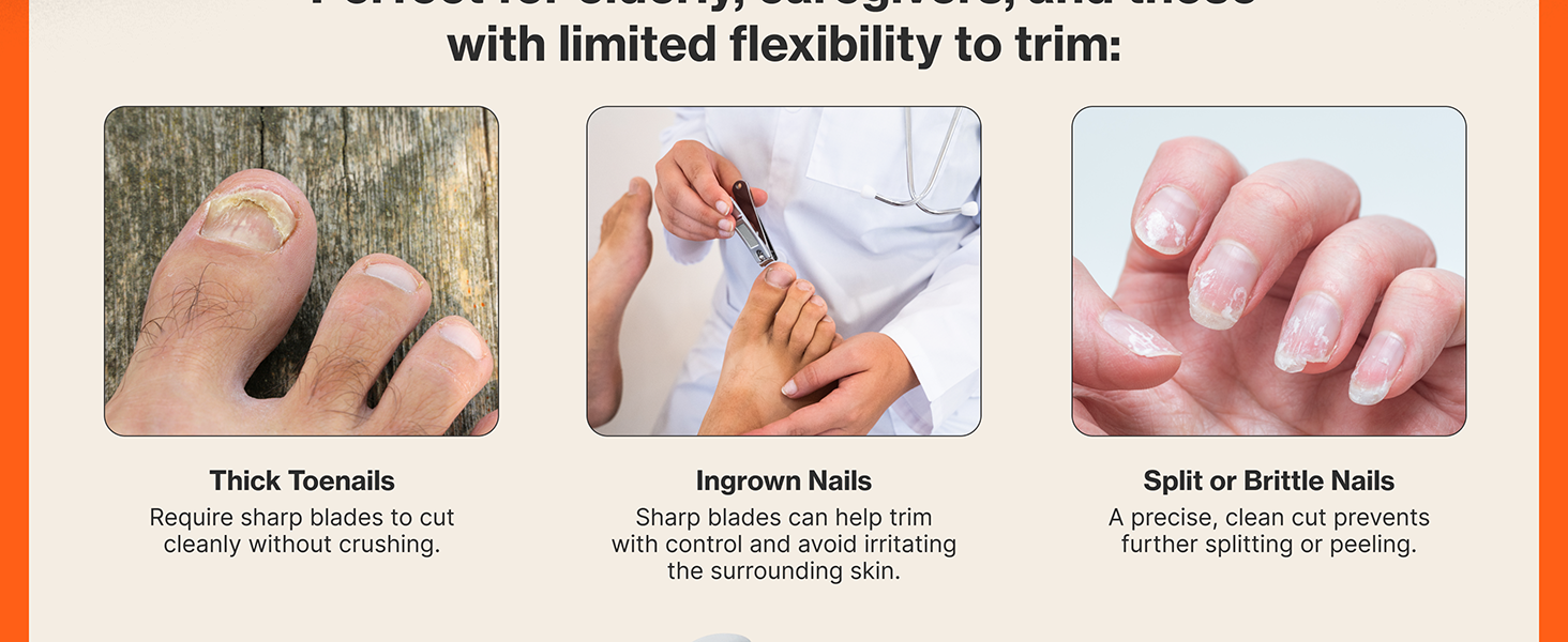 Nail Clippers for Thick Nails