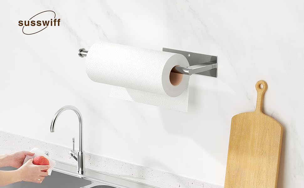 Paper Towel Holder Under Cabinet