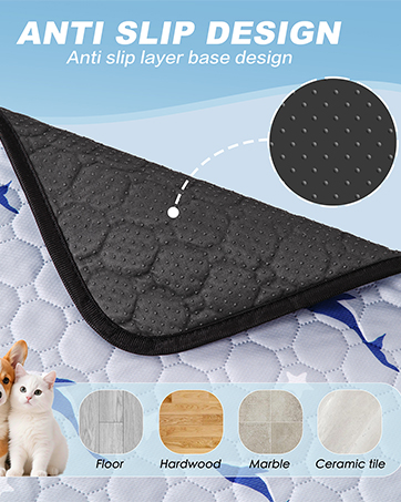 The anti-slip property of pet MATS