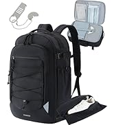 BAGSMART Carry On Travel Backpack, 17.3 Inch Large Travel backpack Carry On Flight Approved, Anti...