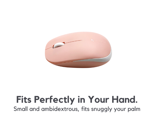 wireless mouse brown