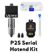 XIFOWE 0.6MM P2S High Flow Hotend Kits, P2S Hotend Replaceable Nozzle Extruder Hot End Accessory,...