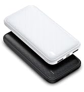 YUMGOOD 2-Pack 10000mAh Portable Charger USB C in&Out Power Bank Fast Charging Battery Pack Power...