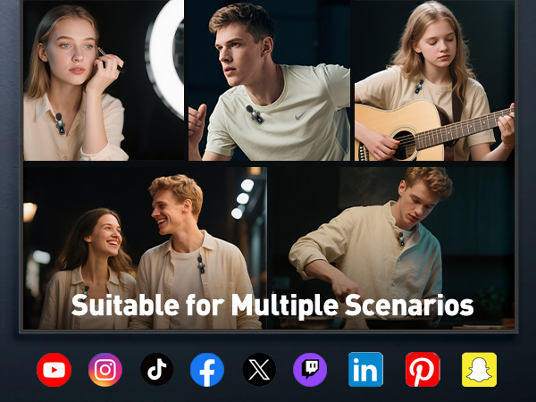 wireless lavalier microphone