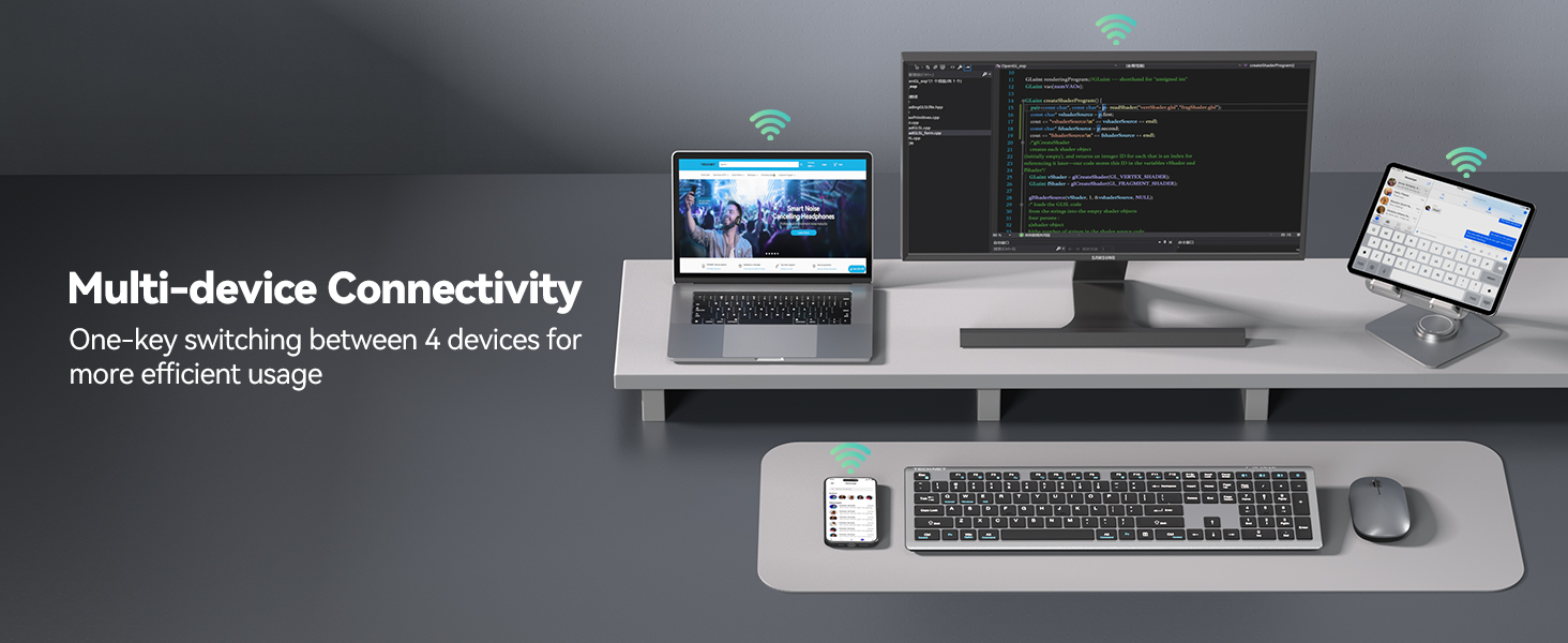 KB005 Bluetooth Keyboard Rechargeable