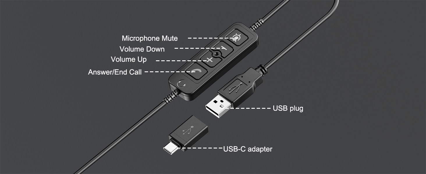 headset with microphone for PC 816B