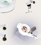 magnifying lamp with light magnifying light for crafts hands free magnifying glass with stand