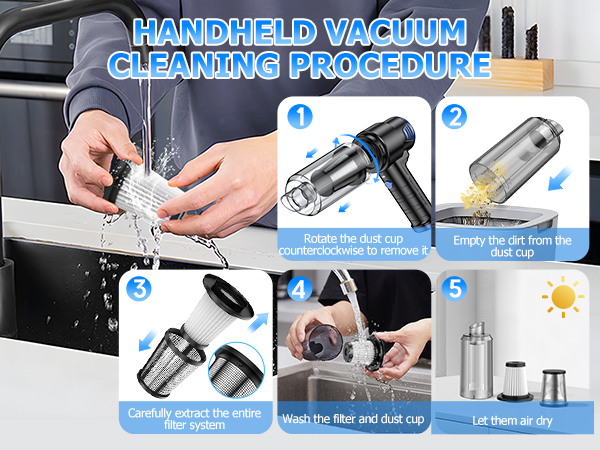 Hand Vacuum Cordless