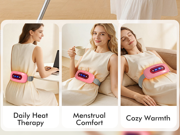 period cramp heating belt