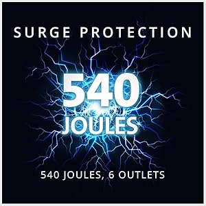 540 joules surge protection