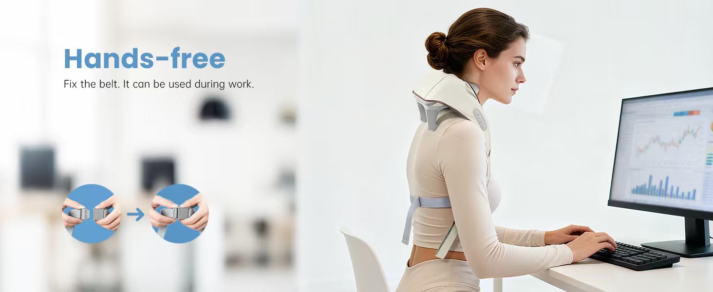 Wireless Neck and Shoulder Massager