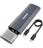 MAIWO M.2 NVMe SSD Enclosure, USB 3.1 Gen 2 (10 Gbps) to NVMe PCI-E M.2 SSD Reader Support UASP f...