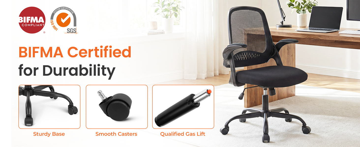 Durable Chair Certified for Long-Term Use