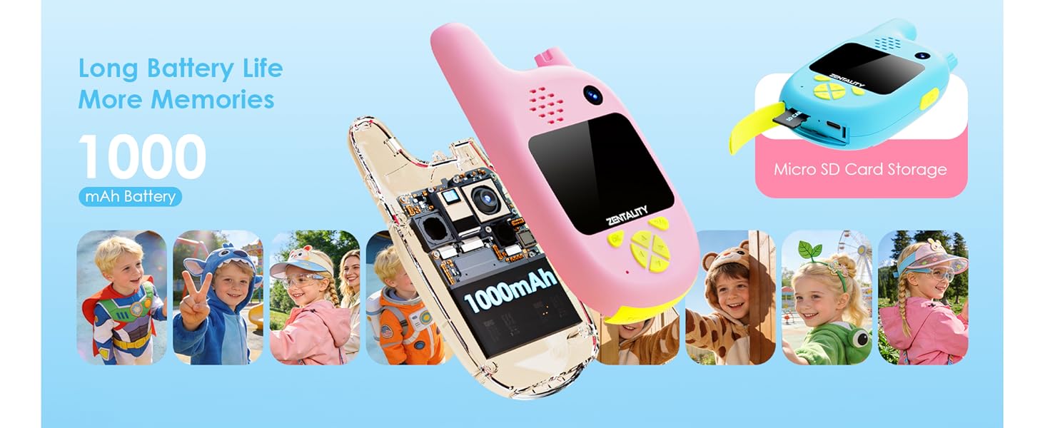 kids video walkie talkies, walkie talkies with camera, no wifi kids walkie talkies