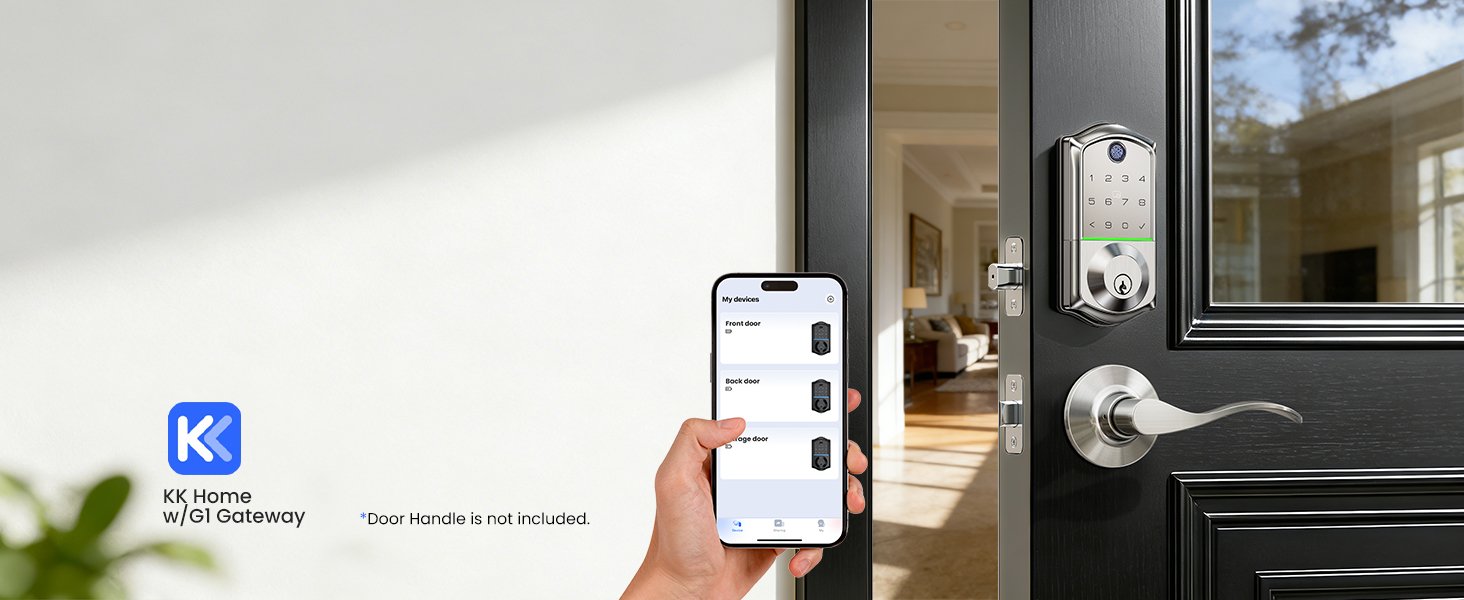 Veise Fingerprint Smart Door Lock