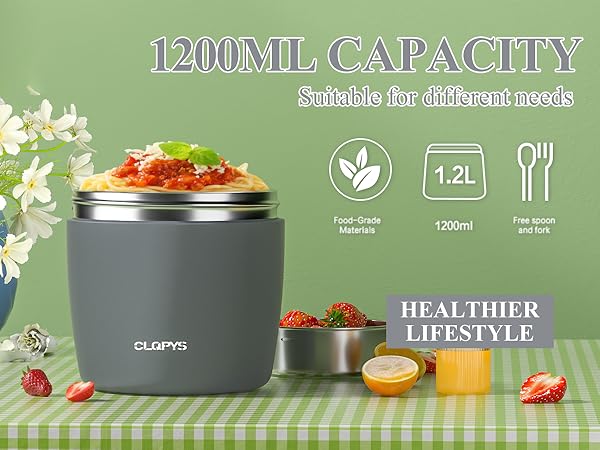 40oz Stainless Steel Vacuum Insulated Food Jar