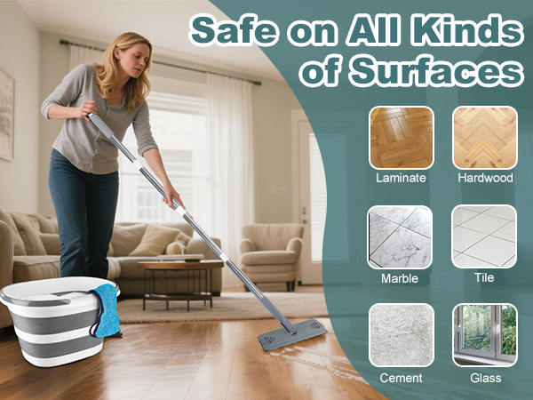 wood floor mop