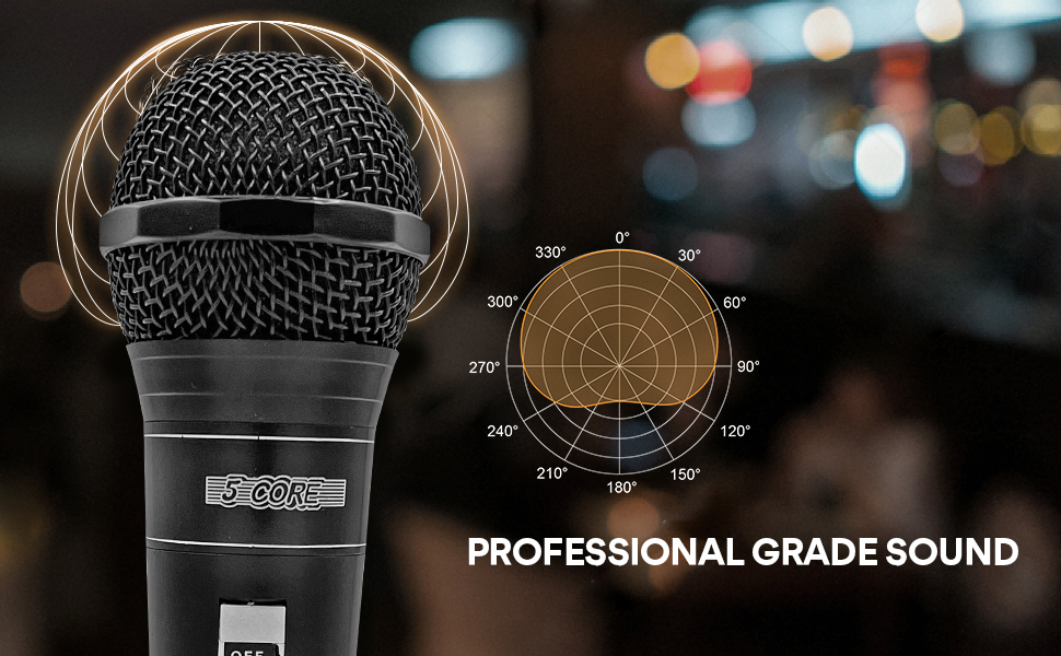 microphone for singing, wired microphone, dynamic microphone, mic, singing microphone