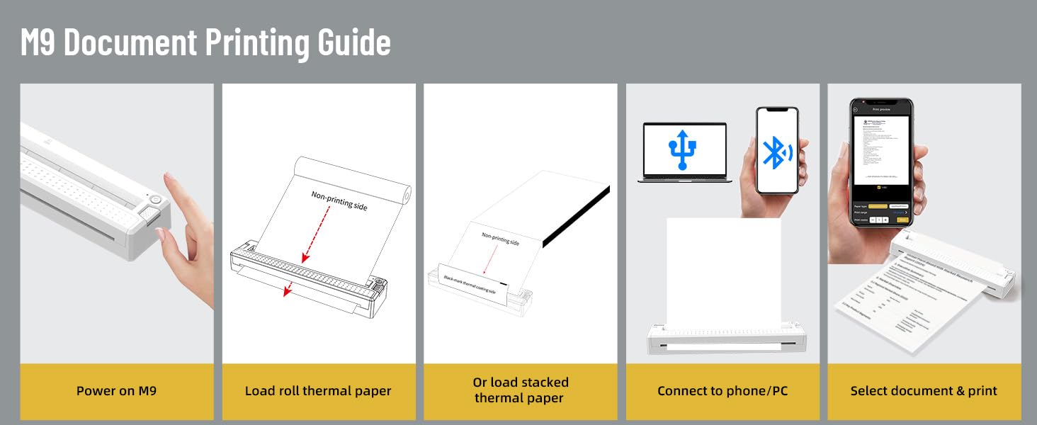 inkless portable printer