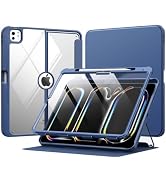MoKo for iPad Pro 13 Inch Case (M5/M4) 2025/2024 with Pencil Holder, [Built-in Screen Protector],...