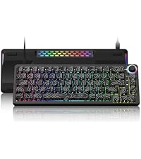 Womier 60% Percent Keyboard Gaming, Creamy Mechanical Wired Keyboard Anime