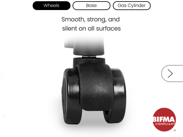 Height adjustable task chair