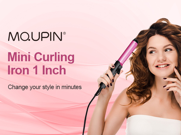 Mini curlinglron 1 inch