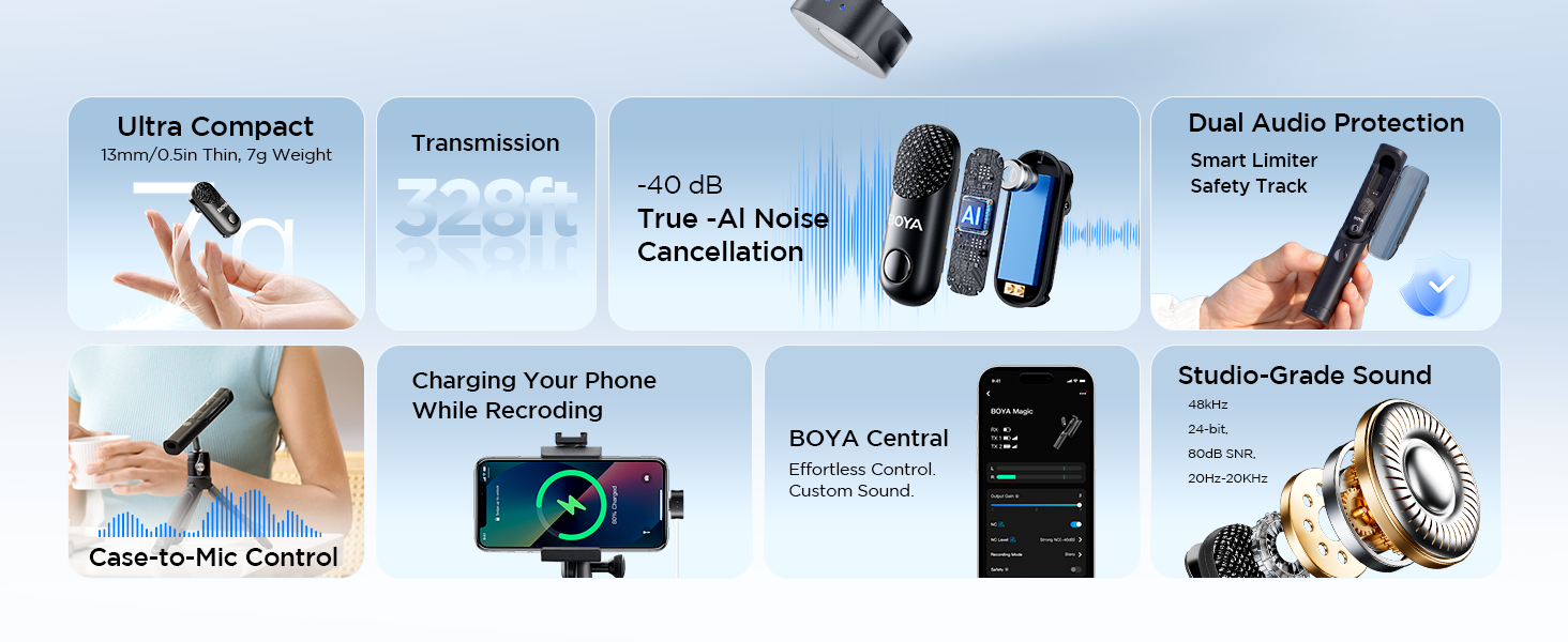 BOYA Magic wireless microphone