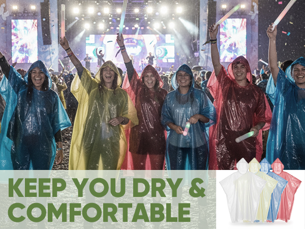 disposable rain ponchos