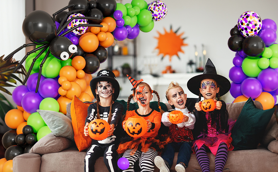Halloween Balloon Garland Arch Kit
