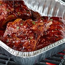 Kingsford, Aluminum, Foil, Disposable, Pan, BBQ, Charcoal, Clean Up, Extra, Though, Grilling, Bag