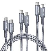 Elebase iPad 10th Generation Charger Cord 3.3/6.6/10FT 3Pack,USB C to Type C 100W Long Fast Charg...
