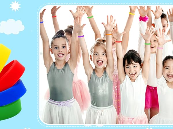 youth silicone rubber bulk wrist bands band for ID bracelets wristbands bracelet kids