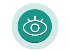 visual timer features a clear, bright display