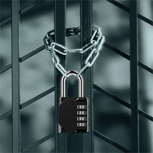 4 digit combination padlock